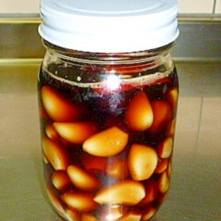 ニンニクポン酢漬け レシピ 作り方 By じぇりねこ 楽天レシピ